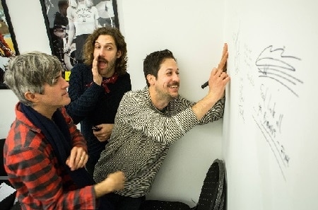 We Are Scientists Masterclass 2 BIMM Berlin staff writing
