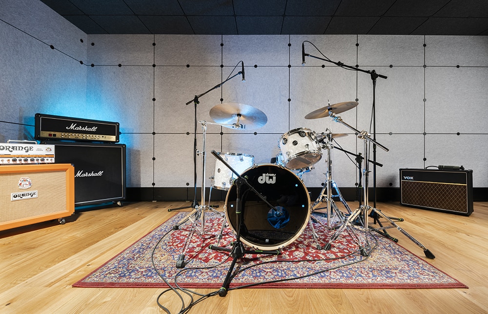 The best equipment can be found inside BIMM University Berlin's new studio