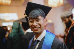 BIMM Berlin Graduation student smiling