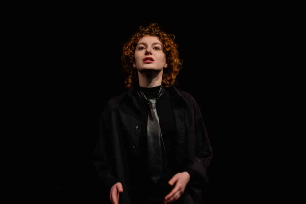 Wide shot of BIMM University Berlin acting student.